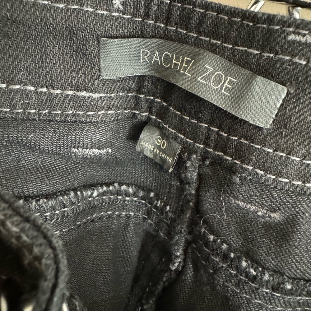 Rachel Zoe Flare Jeans Size 30. Black